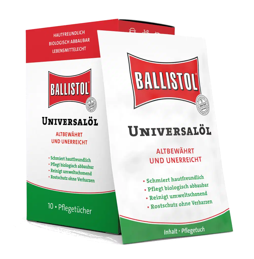 Ballistol Universal Våtservietter m/olje