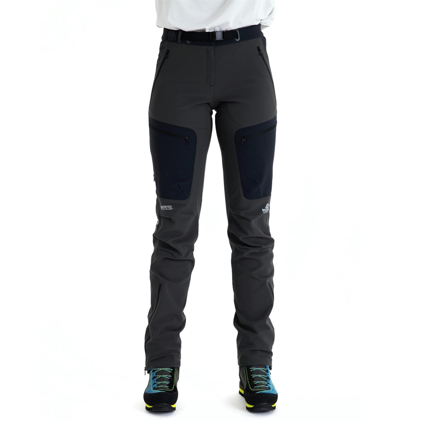 Mountain Equipment Trojan Wmns Pant Graphite/Black 12 Long