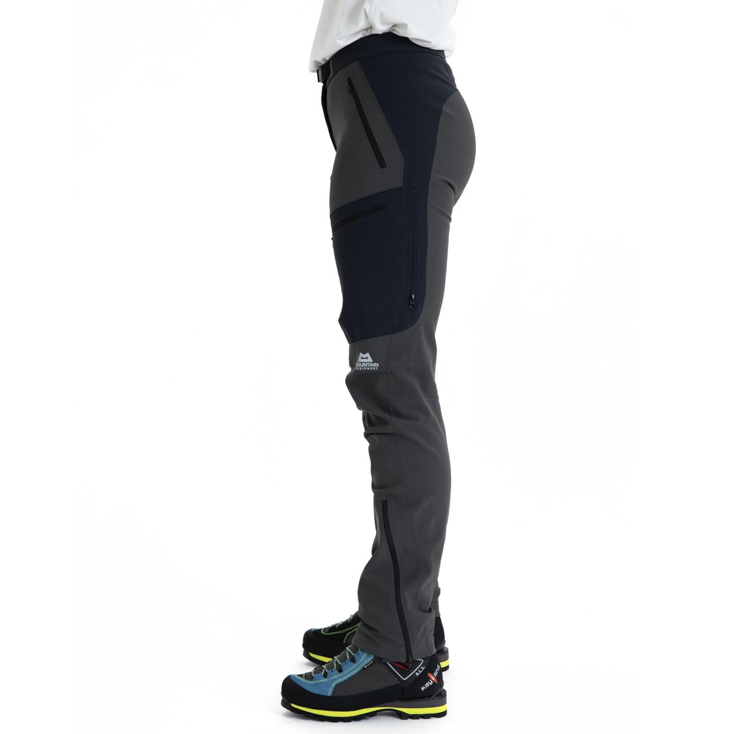 Mountain Equipment Trojan Wmns Pant Graphite/Black 12 Long - Bilde 4