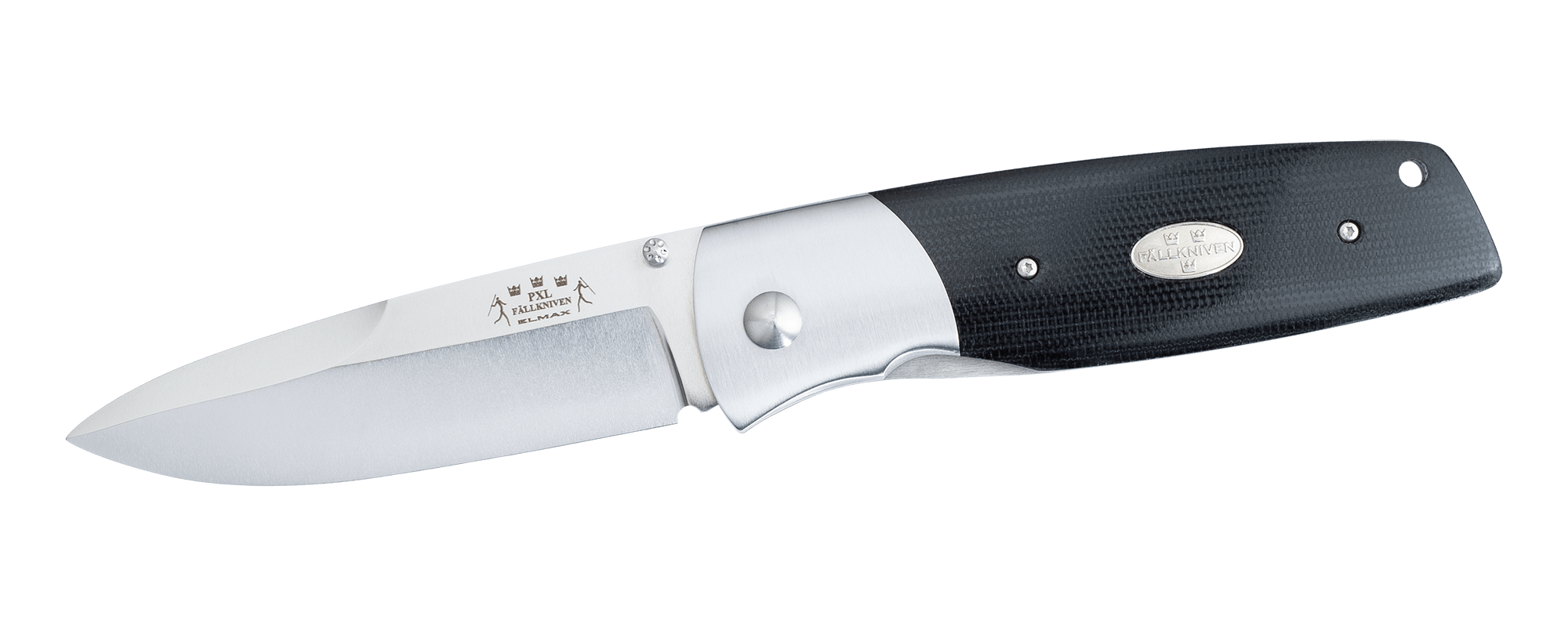 Fällkniven PXLbm (Black Canvas Micarta)
