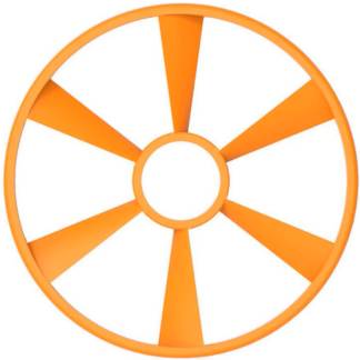 Caldwell ClayCopter XV 110mm Target 50-Pack