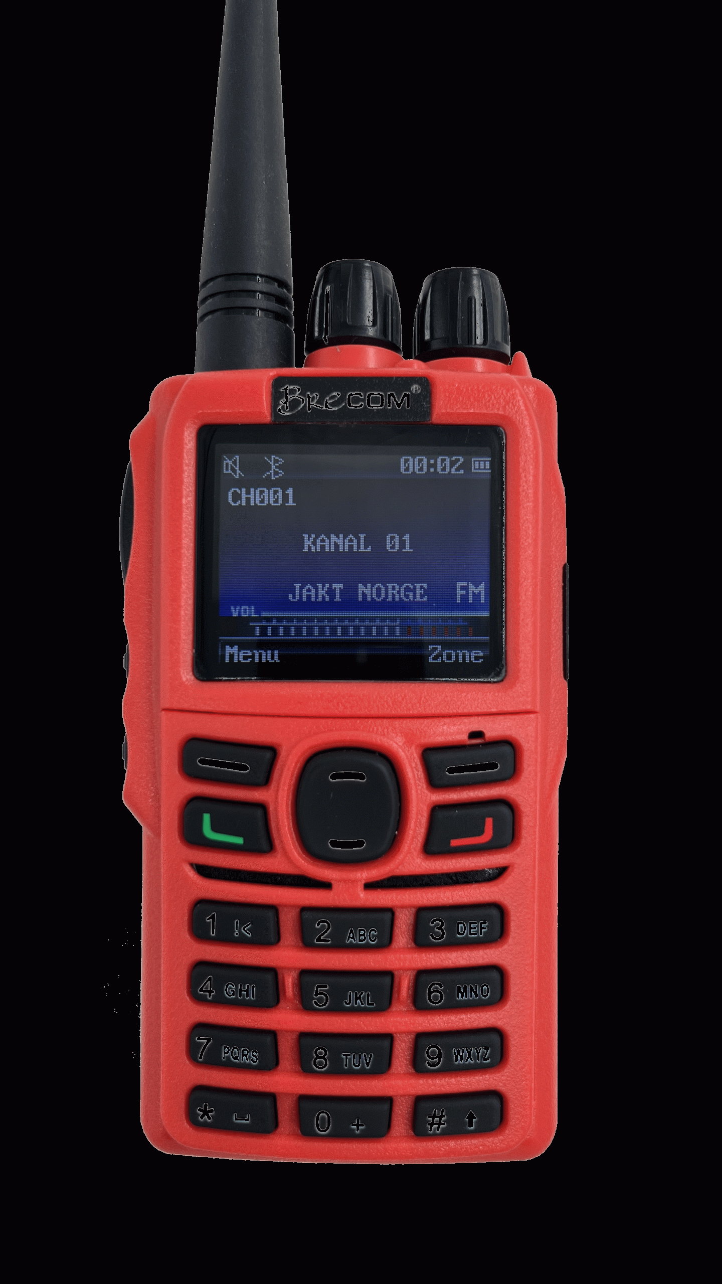 Brecom VR-610BT analog/digital radio DMR 138-174Mhz