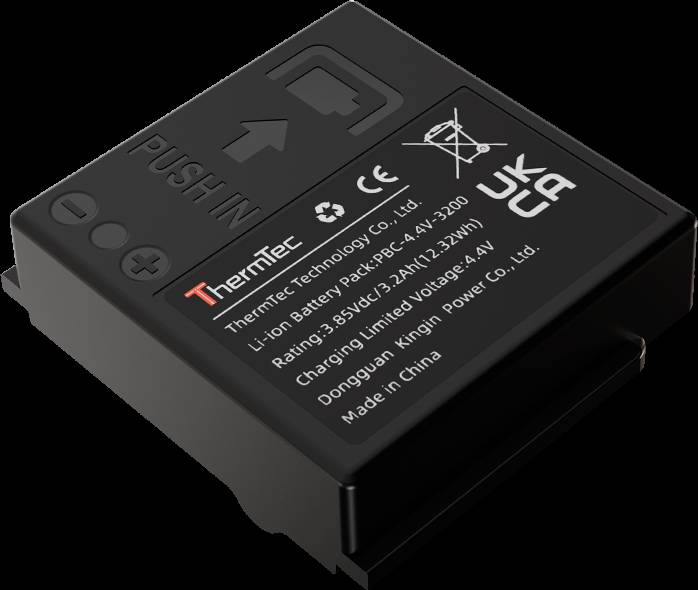 Thermtec Batteri for Clip-On (3,85V-3,2Ah)