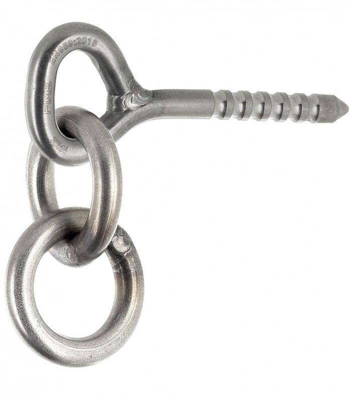 Fixe C belay station glue in w. double