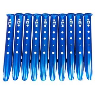 S.O.S. Stakes Anodized(10 pack) Blue (10 pack)