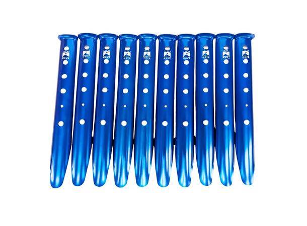 S.O.S. Stakes Anodized(10 pack) Blue (10 pack)